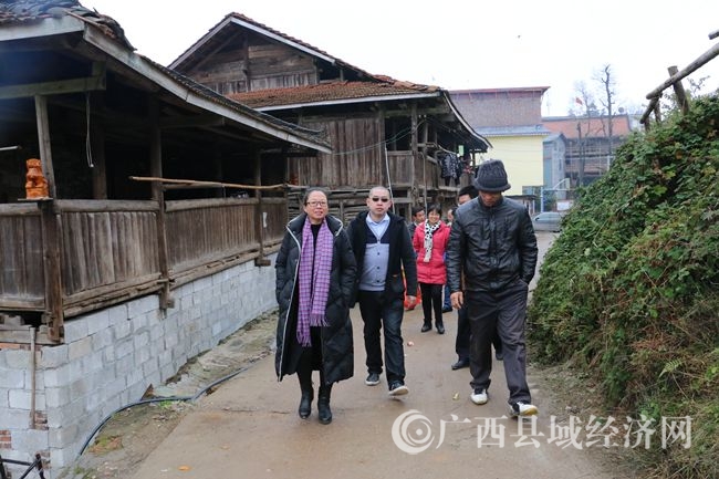 捐赠活动后,融水县常委、县委统战部长唐文萍还带捐赠组一行慰问特困户照片 196