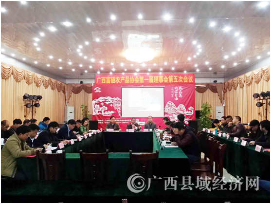 县促会参加广西富硒农产品协会第一届理事会第五次会议