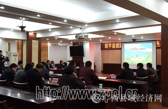 中国长寿养生特色小镇项目工作组赴昭平县调研