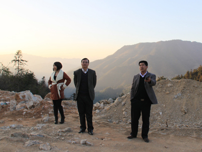 黄品优率队到桂林利昌生态农业开发有限责任公司调研