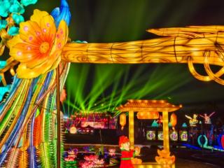 年味拉满！广旅中央公园新春嘉年华启幕 近40组花灯惊艳亮相