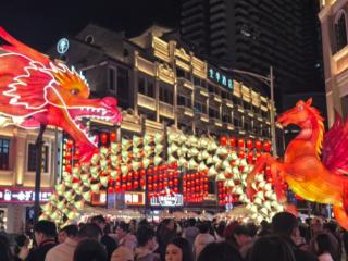 非遗 ar 国风 南宁水街新春灯会解锁新春新体验