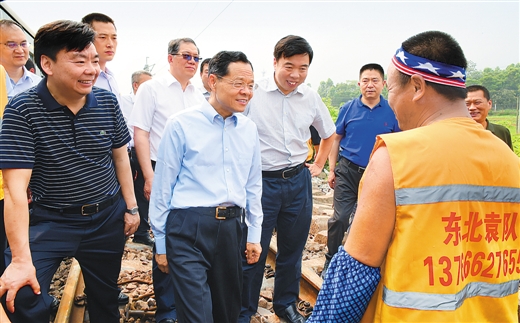 陈武：全力加快重大铁路项目建设 为我区经济发展增添新动能