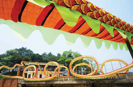 南宁金沙湖龙文化艺术节将开幕