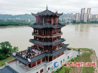 融安新地标“香杉阁”揭牌啦