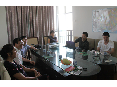 郭崇华带队到理事单位广西牛博物联信息技术有限公司调研