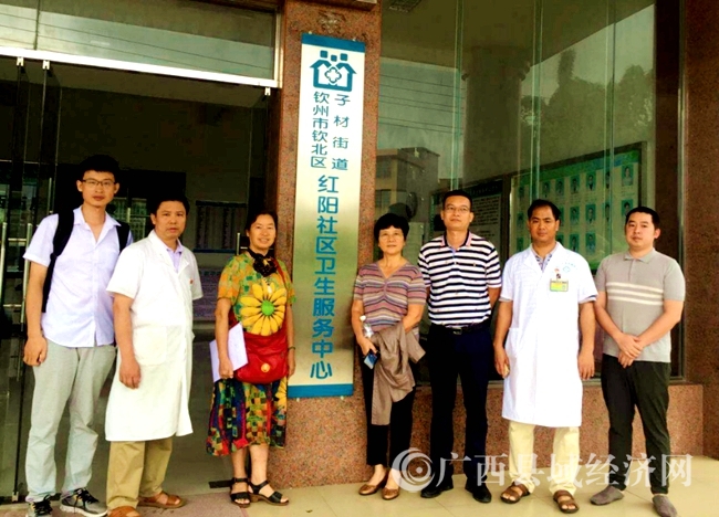 广西县促会赴钦北区调研 助力医疗扶贫捐赠