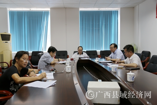 广西县促会召开会议传达学习全区县域经济发展大会精神及讨论换届选举事宜