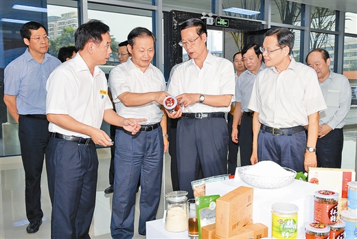 张高丽在广西调研 强调科学谋划