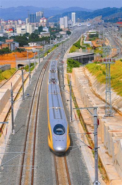 云桂高铁南宁至百色段开始进入联调联试阶段