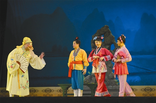 第四届广西彩调艺术节暨第九届桂林永福养生旅游福寿节侧记