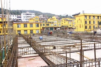 南丹县中堡苗族乡：加快推进项目建设 展示民俗风情新貌